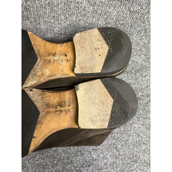 Wolf & Shepherd Striker Chocolate Brown Suede Ankle Chukka Boots Men's Size 10 P - Picture 12 of 12